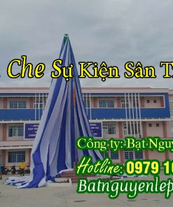 Vải Dù Che Nắng Sự Kiện Sân Trường Học