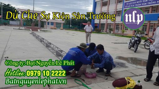 Dù Che Nắng Mưa Sự Kiện Hội Nghị Sân Trường Học Tại Hải Phòng