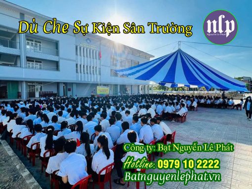 Dù Che Nắng Sự Kiện Hội Nghị Sân Trường Học tại Lào Cai