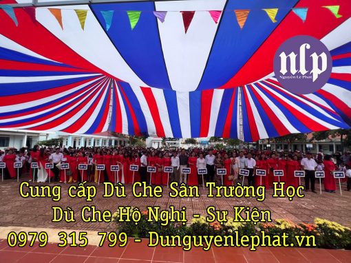 Dù Che Nắng Sự Kiện Sân Trường Học Tại Hòa Bình