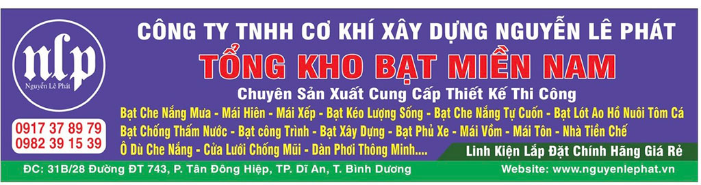 Cơ sở may bạt lắp bạt mái che Định Quán