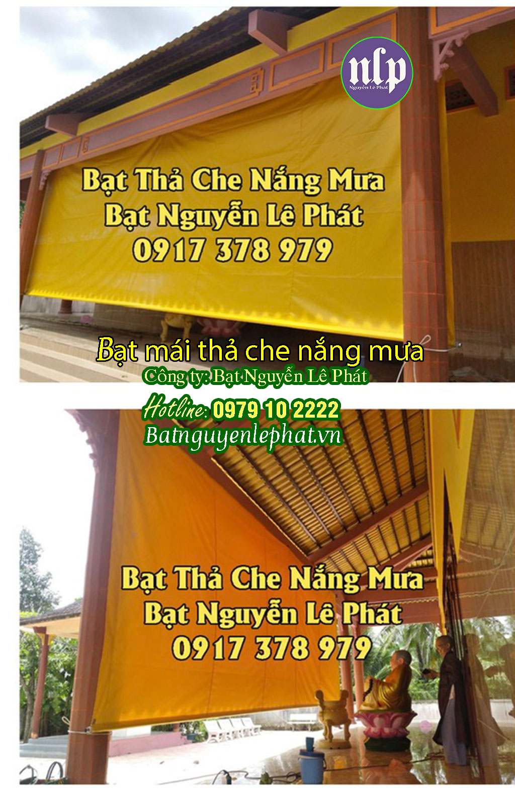 Báo Giá Bat Che Nắng Mưa Kéo Tay