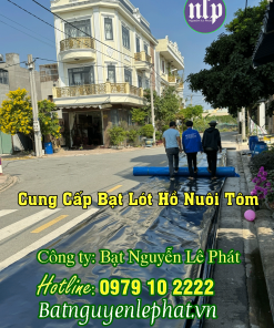 Bạt Lót Ao Hồ Chứa Nước Tưới Tại Bình Phước
