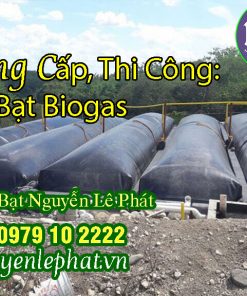 Thi Công Túi Bạt Chứa Khí Hầm Bigoas tại Đắk Nông Trang Trại Nuôi Heo Vịt