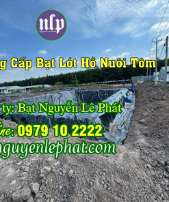 Bạt Lót Ao Hồ Chứa Nước Tưới Tại Bình Phước