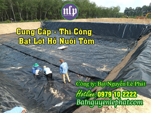 Bảng Báo Giá Sỉ - Lẻ Bạt HDPE Lót Hồ, Ao Nuôi Tôm - Giá Rẻ Tại Kho - Phân Phối Toàn Quốc