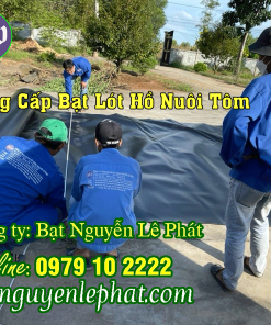 Bạt Lót Ao Hồ Chứa Nước Tưới Tại Bình Phước