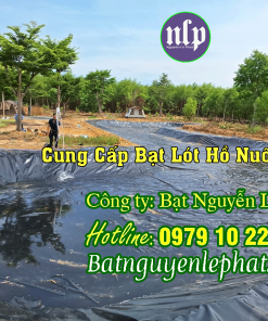 Thi Công Bạt Lót Hồ Chứa Nước Tưới Cây Tại Phú Giáo