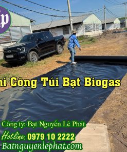 Thi Công Túi Bạt Chứa Khí Hầm Bigoas tại Đắk Nông Trang Trại Nuôi Heo Vịt