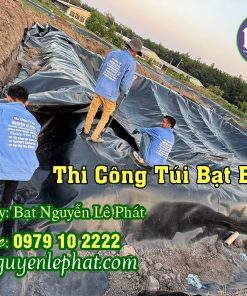 Thi Công Túi Bạt Chứa Khí Hầm Bigoas tại Đắk Nông Trang Trại Nuôi Heo Vịt