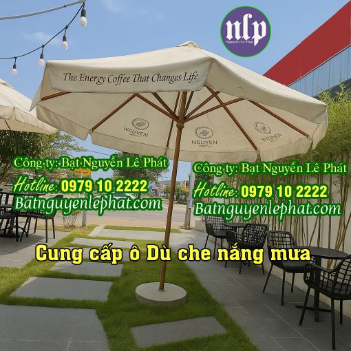 DÙ Che Nắng Ngoài Trời, DÙ Che Quán Cafe Tại Cần Thơ