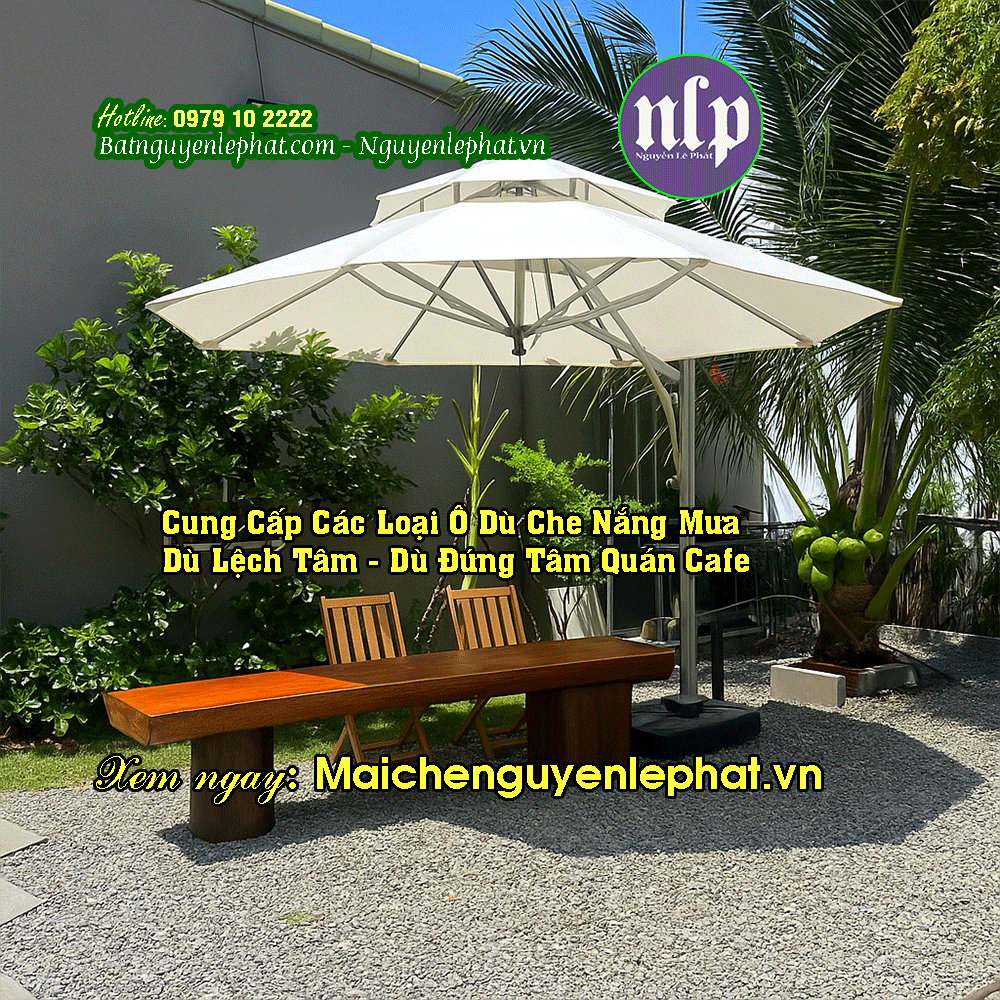 dù che ngoài trời nhà hàng, khách sạn
