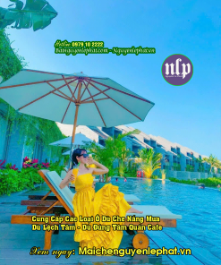 Dù Che Nắng Mưa, Dù Che Quán Cafe Tại Bình Nguyên Bcons Làng Đại Học Quốc Gia