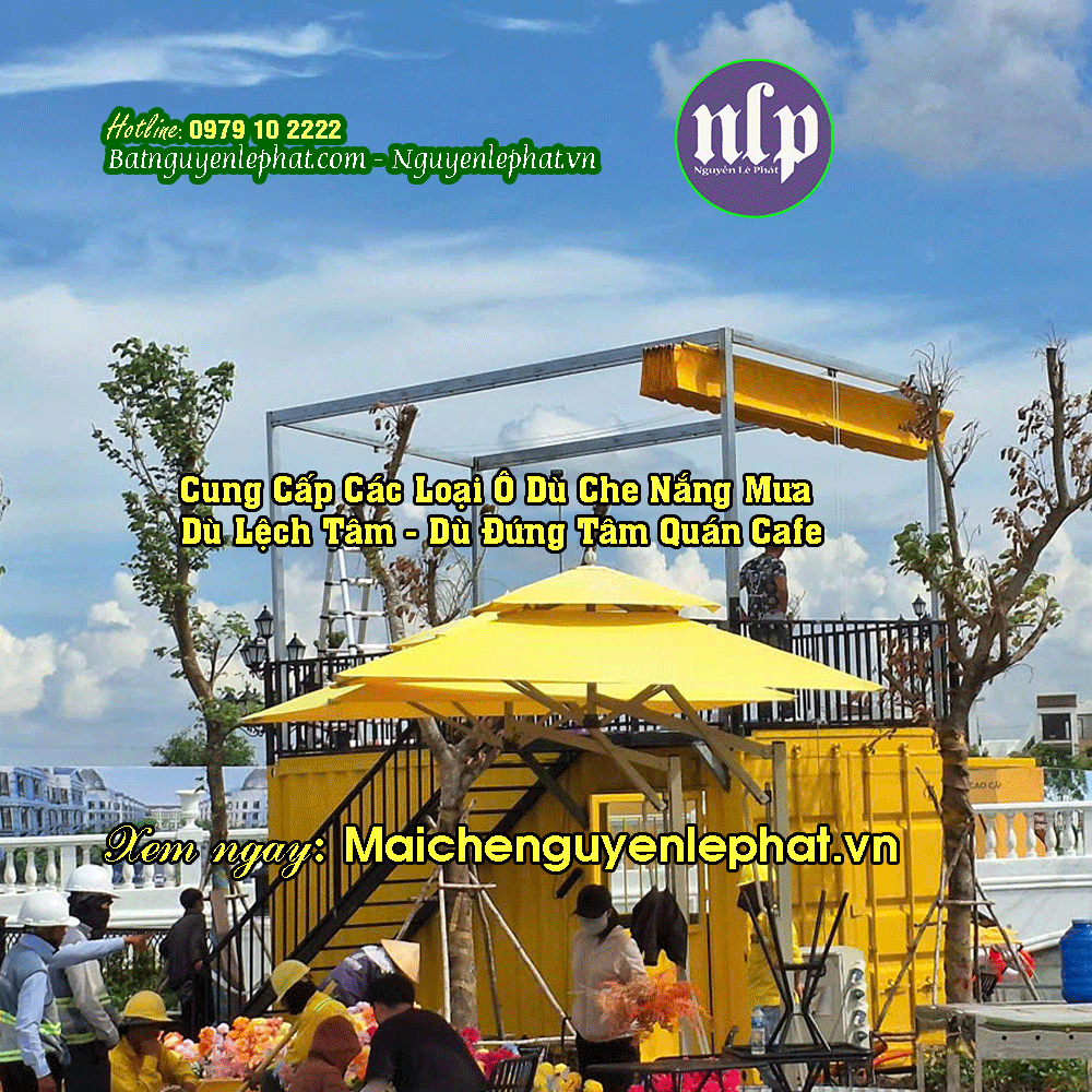 dù che nắng sân trường học, công viên