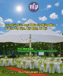 Dù Che Tổ Chức Sự Kiện Sân Trường Học Tại Thái Nguyên