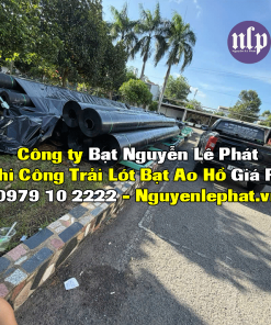 Bạt nhựa HDPE lót hồ